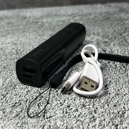 Фонарик Xiaomi SOLOVE-X3S Portable Flashlight Power Bank Black