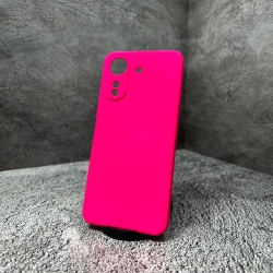 Накладка для Redmi 13C Silicone Case, розовая