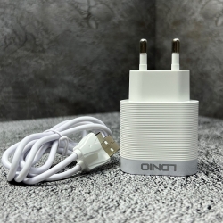 Зарядное устройство LDNIO A303Q USB*3A Quick Charge 3.0 18W + кабель USB - micro USB белый