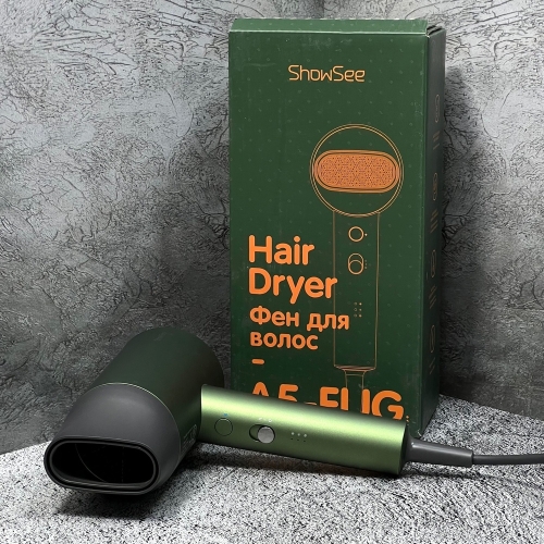 Фен Xiaomi ShowSee Hair Dryer A5 Green