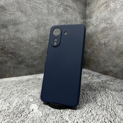 Накладка для Redmi 13C Silicone Case, синяя