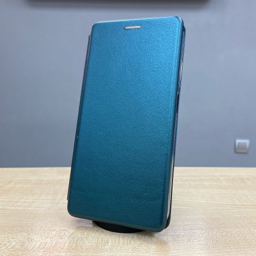 Чехол-книжка для Xiaomi Redmi 12 зеленая