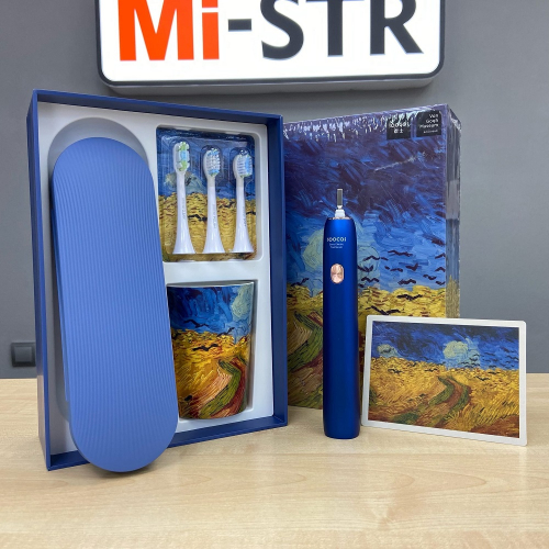 Электрическая зубная щетка Xiaomi Soocas Sonic Electric Toothbrush Ван-Гог Blue (X3U)