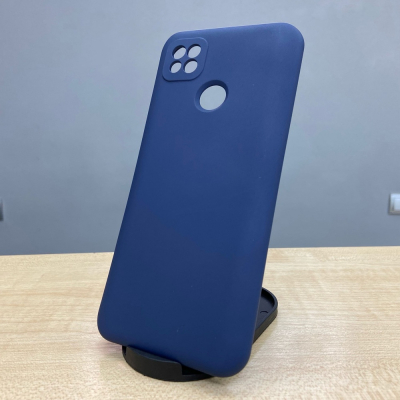 Накладка для Redmi 9C Silicone Case, синяя