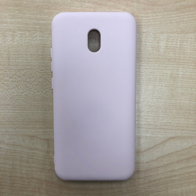 Накладка для Redmi 8A Silicone Case Sand Pink