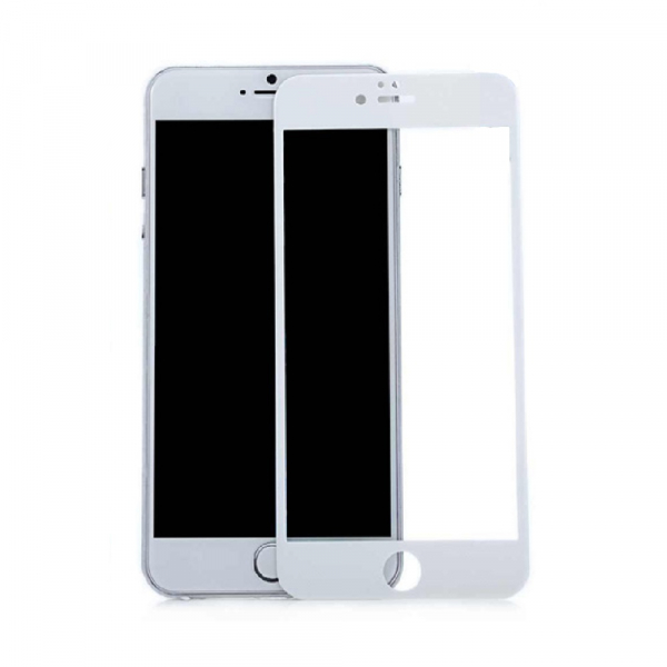 Защитное стекло для iPhone 6/6S Full Glue Белое