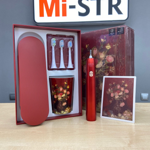 Электрическая зубная щетка Xiaomi Soocas Sonic Electric Toothbrush Ван-Гог Red (X3U)
