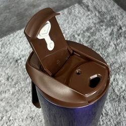 Термос Kiss Kiss Fish Moka Coffee Tumbler 430 мл Blue (без экрана)