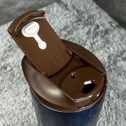 Термос Kiss Kiss Fish Moka Coffee Tumbler 430 мл Purple (без экрана)