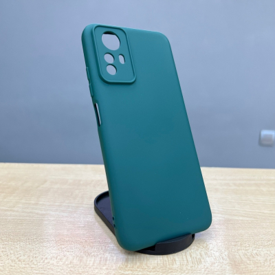 Накладка для Redmi Note 12s Silicone Case, зеленая