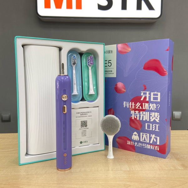 Электрическая зубная щетка Xiaomi Dr. Bei E5 Sonic Electric Toothbrush Purple