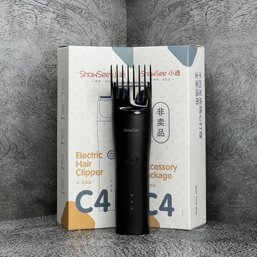 Машинка для стрижки волос Xiaomi ShowSee Electric Hair Clipper C4 Black