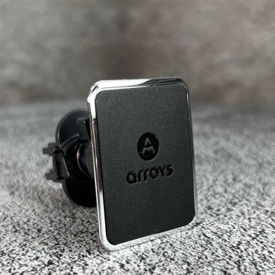Магнитный Автомобильный Держатель Arroys Vent One Silver