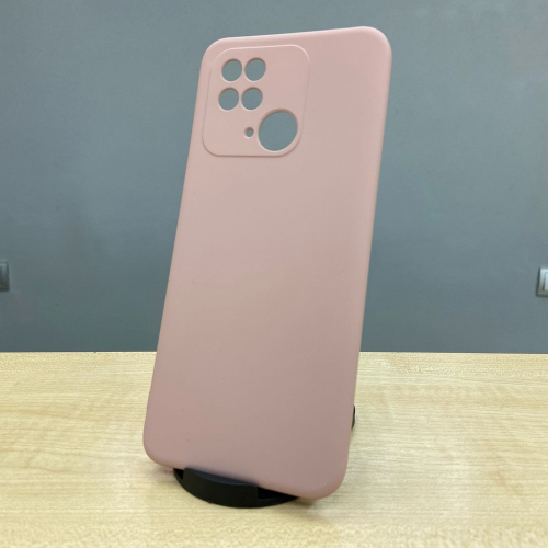 Накладка для Redmi 10C Silicone Case, бежевая