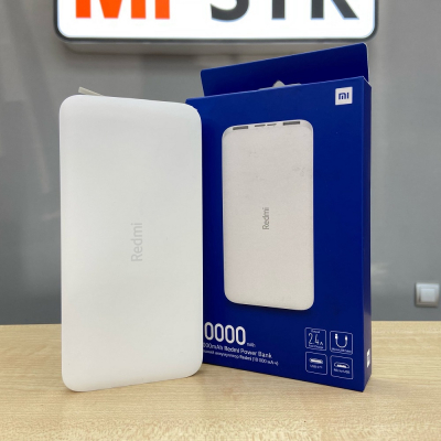 Внешний аккумулятор Xiaomi Redmi Power Bank 10000 mAh Белый (PB100LZM)