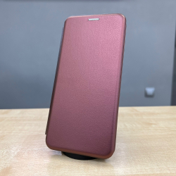 Чехол- книжка для Xiaomi POCO X5 Pro, бордовая
