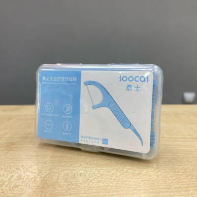 Зубная нить Xiaomi Soocas Floss Pick (50 штук) (D1)