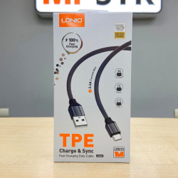 Кабель USB-Type-C LDNIO 1m grey (LS441)