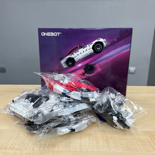 Конструктор Xiaomi ONEBOT Building blocks static supercar (OBJZF62AIQI) White