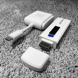 Type-C - HDMI для Apple FullHD Беспроводной адаптер Lemorele P300 White