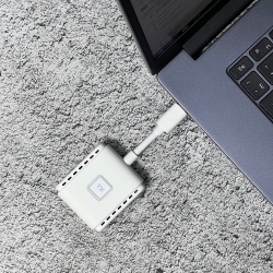 Type-C - HDMI для Apple FullHD Беспроводной адаптер Lemorele P300 White