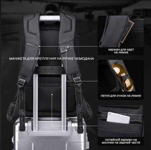 Рюкзак Arctic Hunter B00443 Black