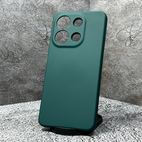 Накладка для Xiaomi Redmi Note 13 Silicone Case Green