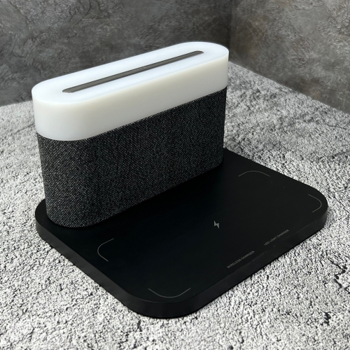 Ночник с беспроводной зарядкой и будильником Xiaomi VFZ (C-WCLL02) Black