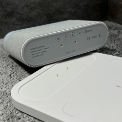 Ночник с беспроводной зарядкой и будильником Xiaomi VFZ (C-WCLL02) White