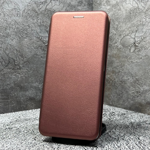 Чехол-книжка для Redmi Note 13 Pro 4G бордовый