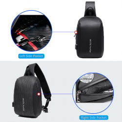 Сумка через плечо Arctic Hunter XB00081 Black