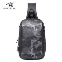 Сумка через плечо Arctic Hunter XB00081 Черный камуфляж
