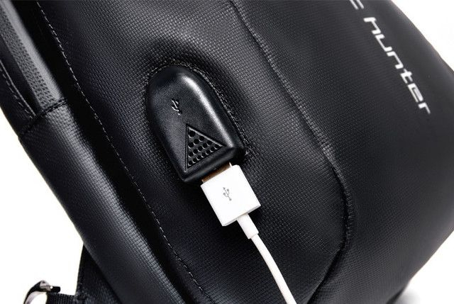 Сумка через плечо Arctic Hunter XB00081 Черный камуфляж