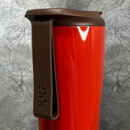 Термос Kiss Kiss Fish Moka Coffee Tumbler 430 мл Red (без экрана)
