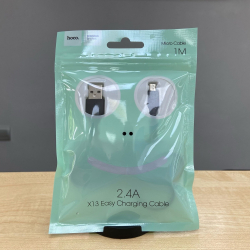 Кабель Hoco X13 MicroUSB, Черный, 1м