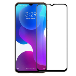 Защитное стекло для Xiaomi Redmi 9A/9C/10A/Realme C21Y Full Glue Черное